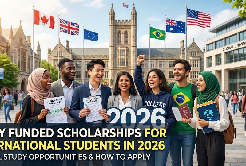 Fully Funded Scholarships for International Students in 2026
