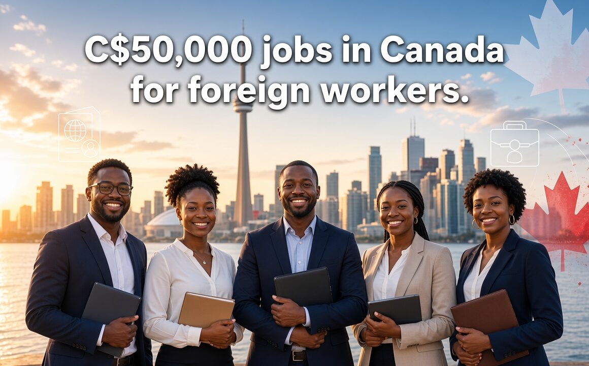 C50000 jobs in Canada for foreign workers
