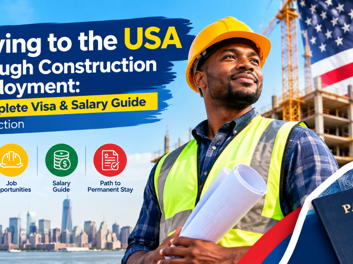 Moving to the USA Through Construction Employment