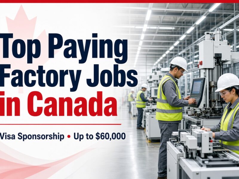 factory worker jobs in Canada