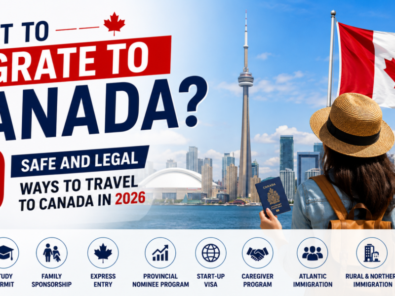 10 Legal Pathways to Move to Canada in 2026
