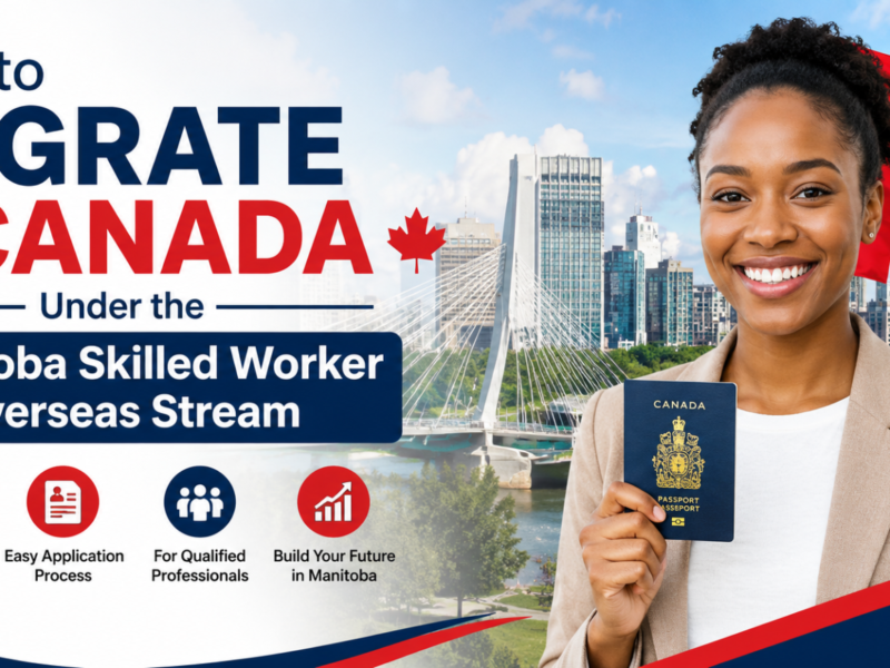 Migrate to Canada Under the Manitoba Skilled Worker
