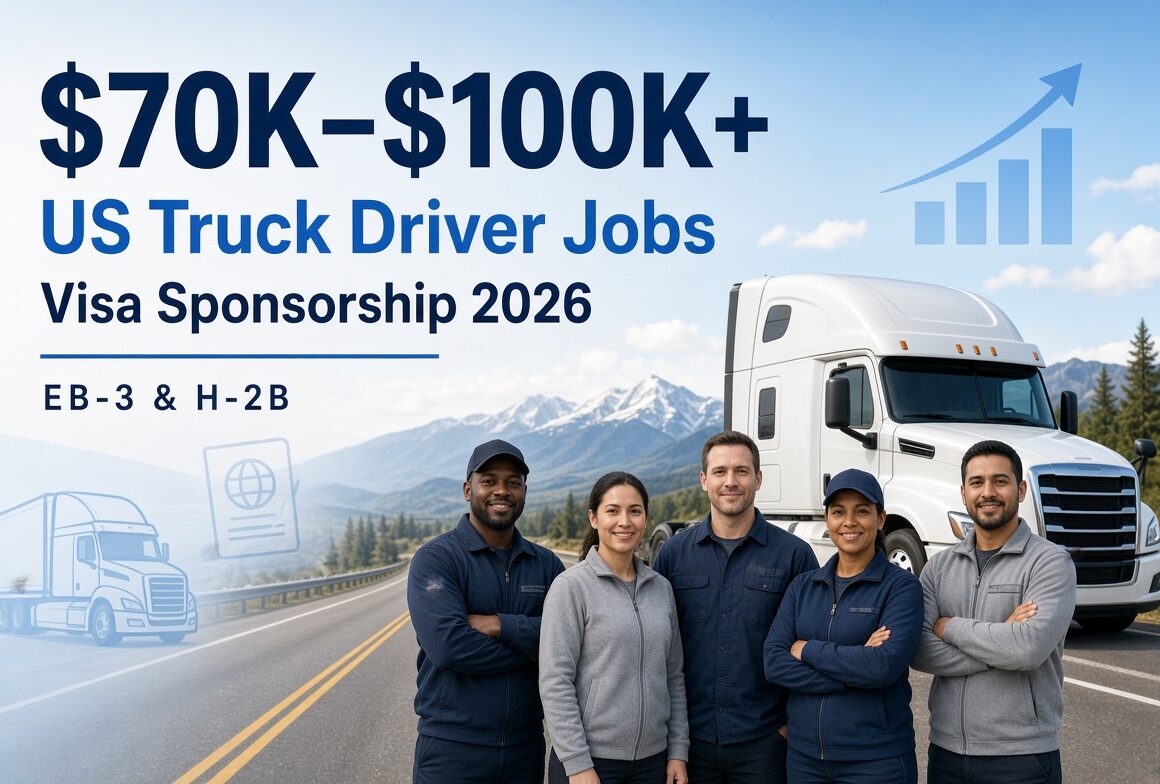 US Truck Driver Jobs With Visa Sponsorship in 2026