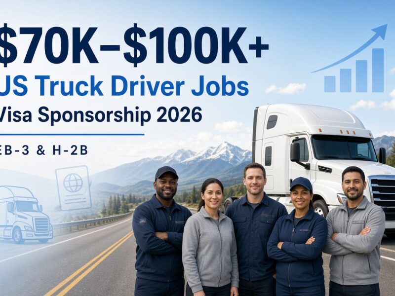 US Truck Driver Jobs With Visa Sponsorship in 2026