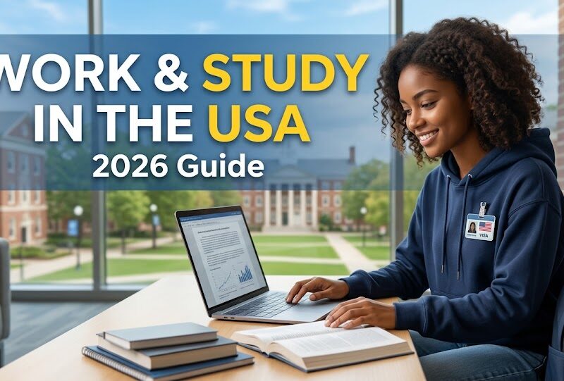 study and work in the USA in 2026